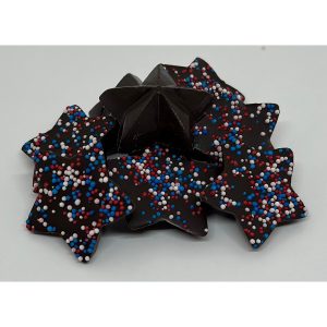 Dark Chocolate Freedom Stars | Reppert's Candy