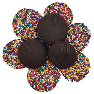 Dark Chocolate Nonpareils | Reppert's Candy