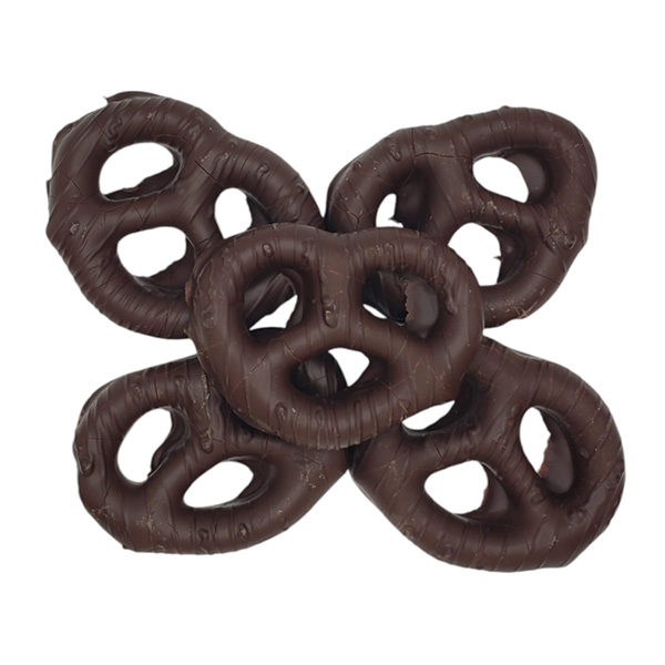 Large Dark Chocolate Pretzels - Reppert's Candy