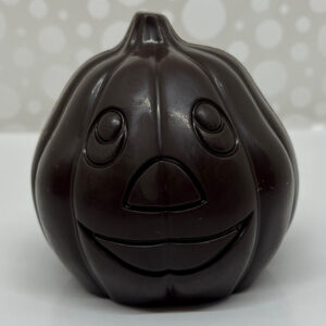 Medium Dark Chocolate Pumpkin with Face | Reppert's Candy