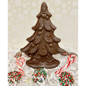 Milk Chocolate Solid Tree Mold | Reppert's Candy