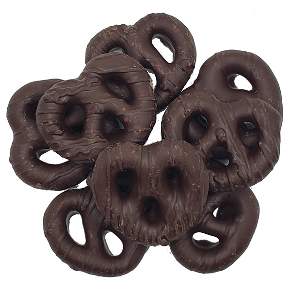 Large Dark Chocolate Pretzels - Reppert's Candy