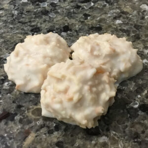 White Chocolate Coconut Clusters | Reppert's Candy